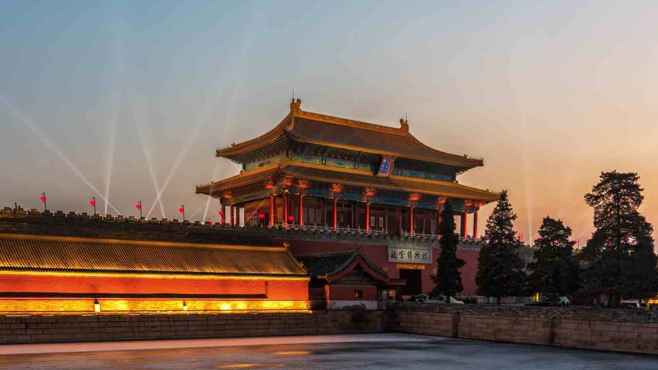 the forbidden city, beijing, china - forbidden city stock videos & royalty-free footage