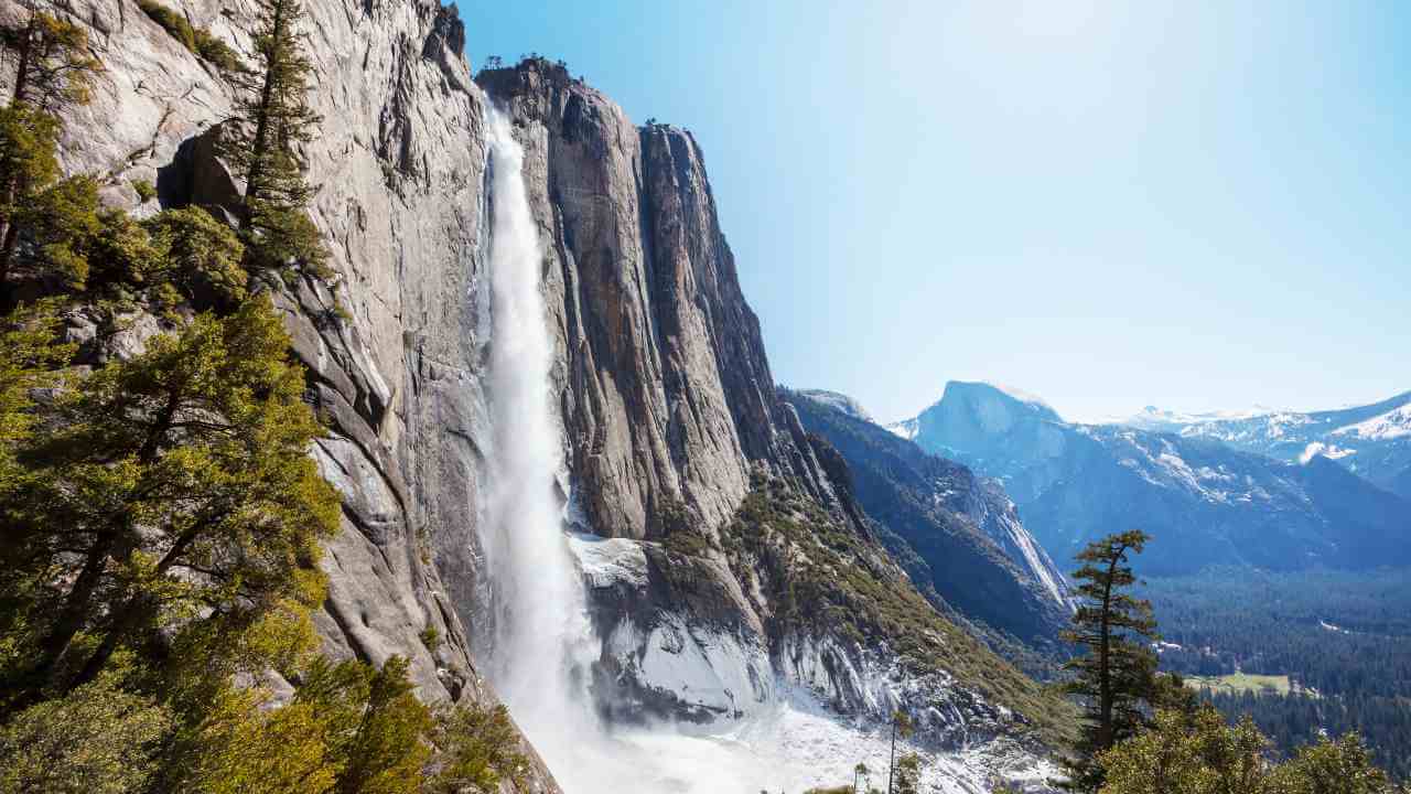 yosemite falls - yosemite national park stock videos & royalty-free footage