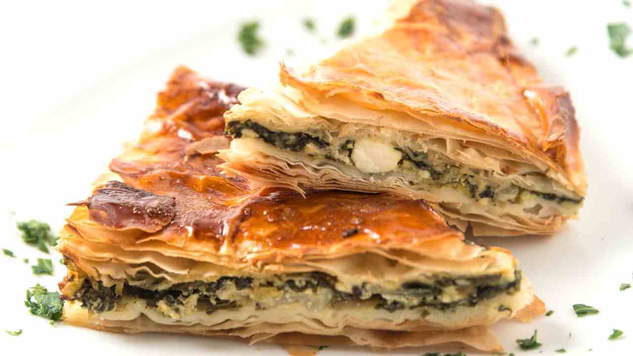 spinach and feta baklava