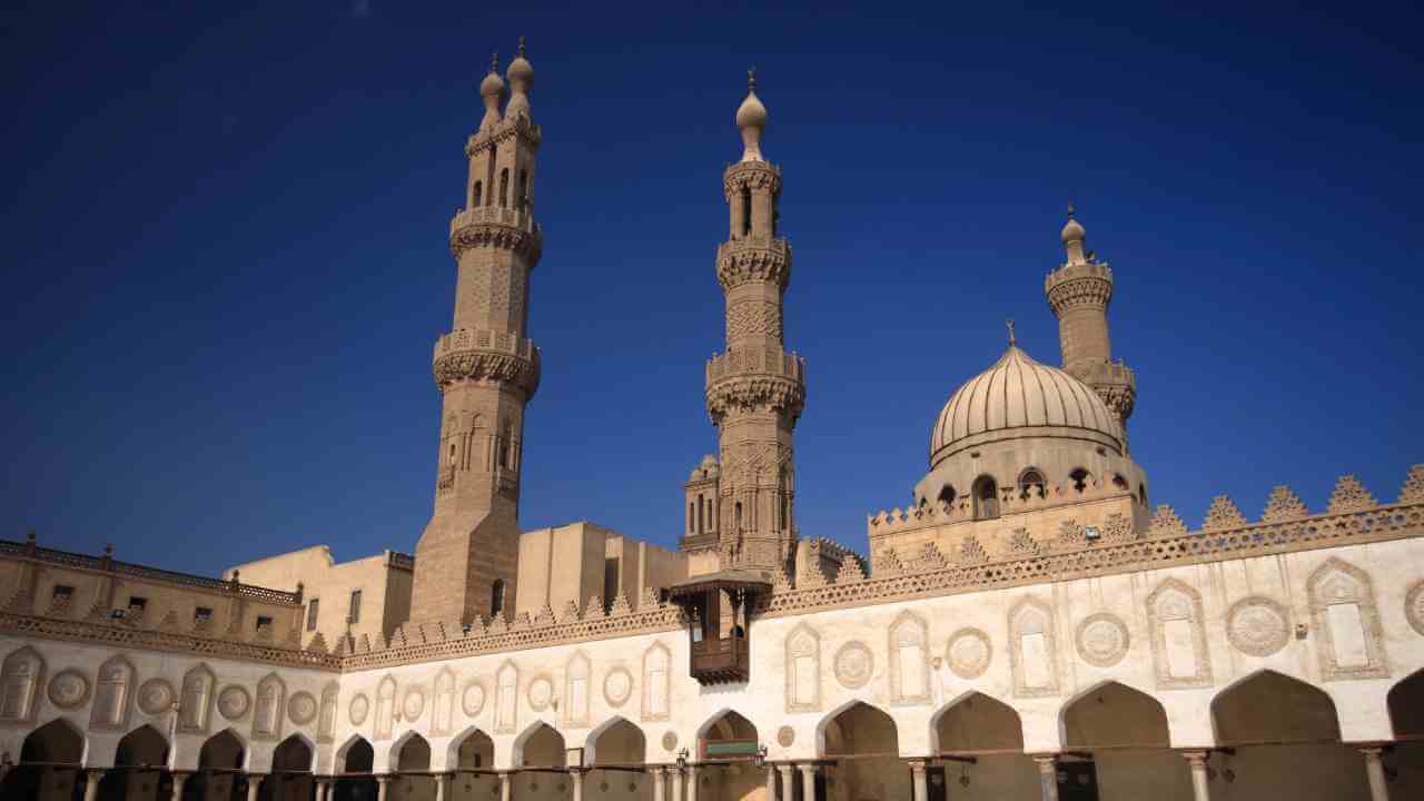 the grand mosque in cairo, egypt - grand mosque stock videos & royalty-free footage