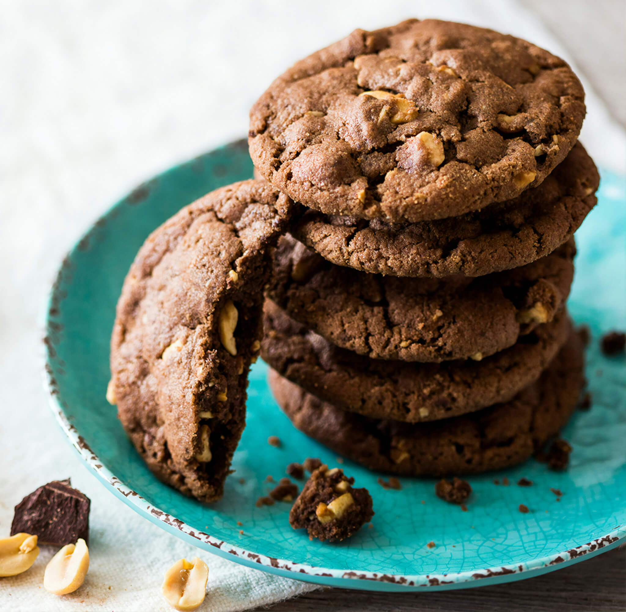 chocolate peanut butter cookies