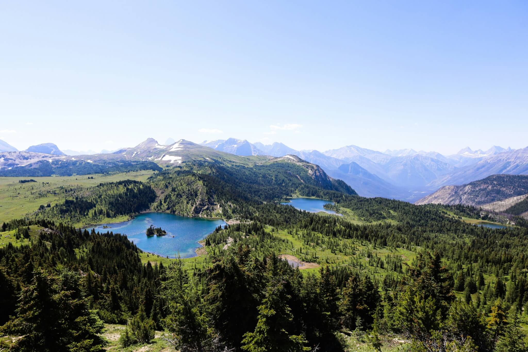 sunshine meadows, canada