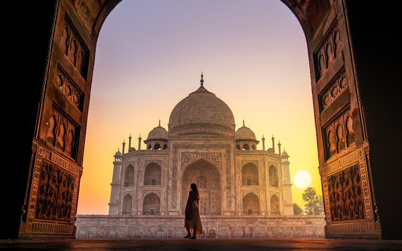 Taj Mahal in India