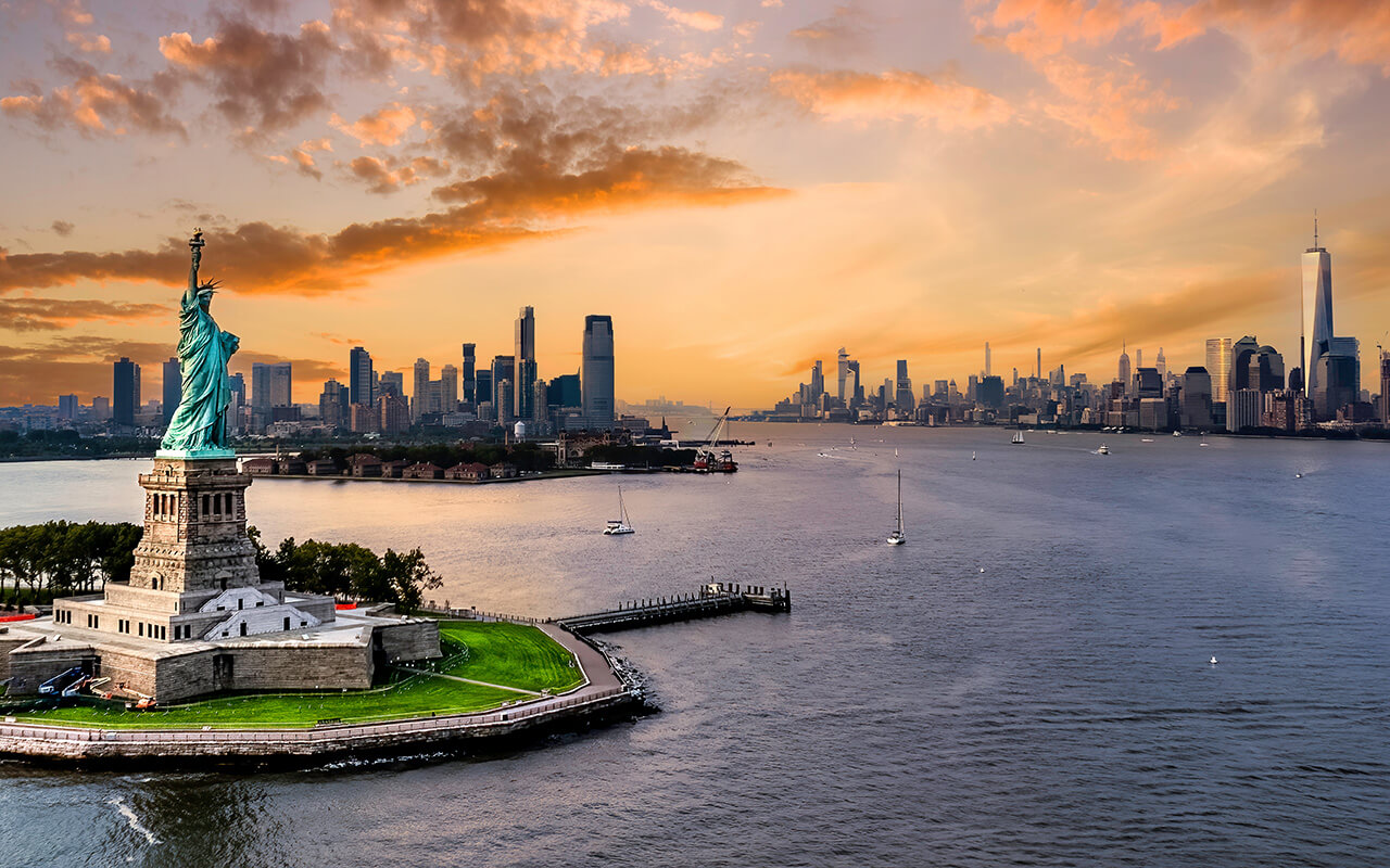 The Statue of Liberty, USA