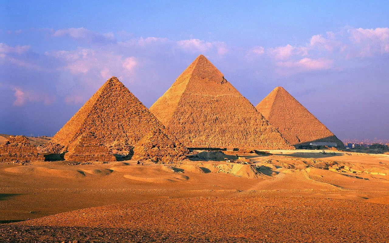 The Pyramids of Giza, Egypt