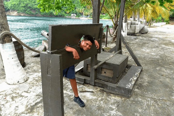 Pirates of the Caribbean set in St. Vincent and the Grenadines