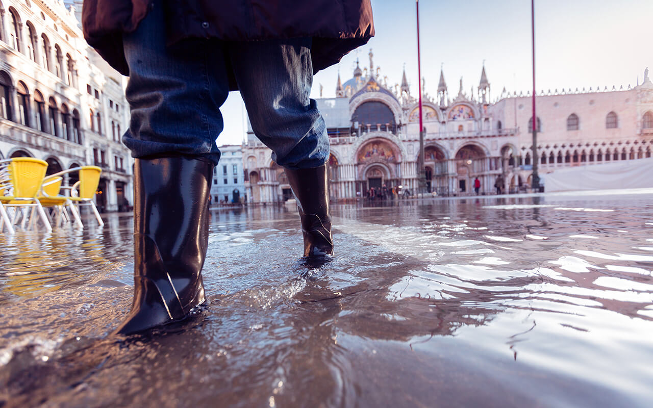 Acqua Alta In Venice