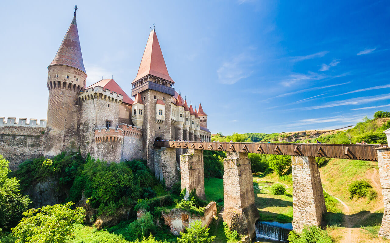 Castle in Romania 