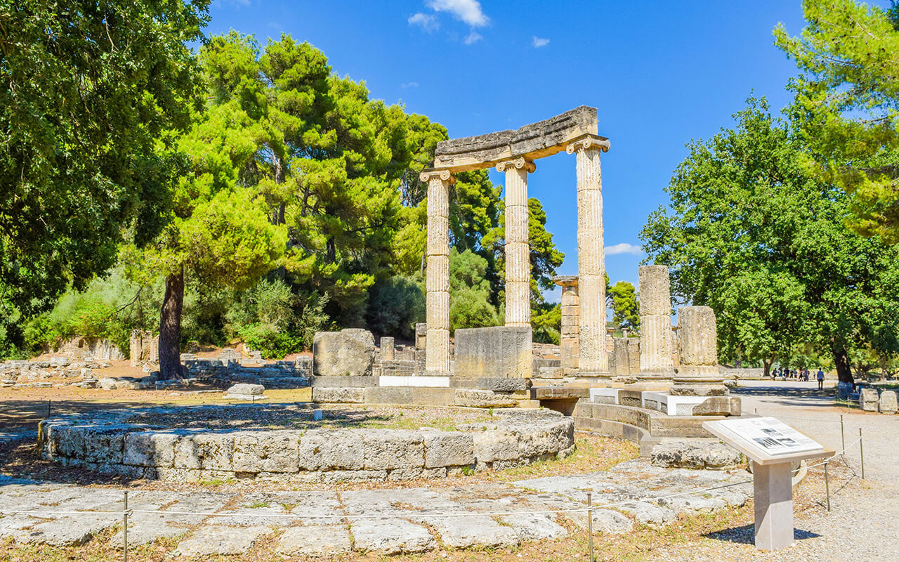 Ancient Olympia, Greece.