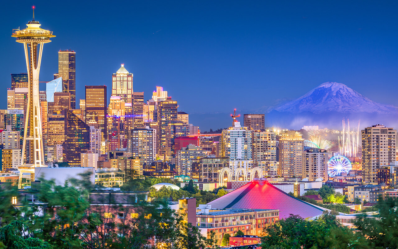 Seattle, Washington, USA Skyline