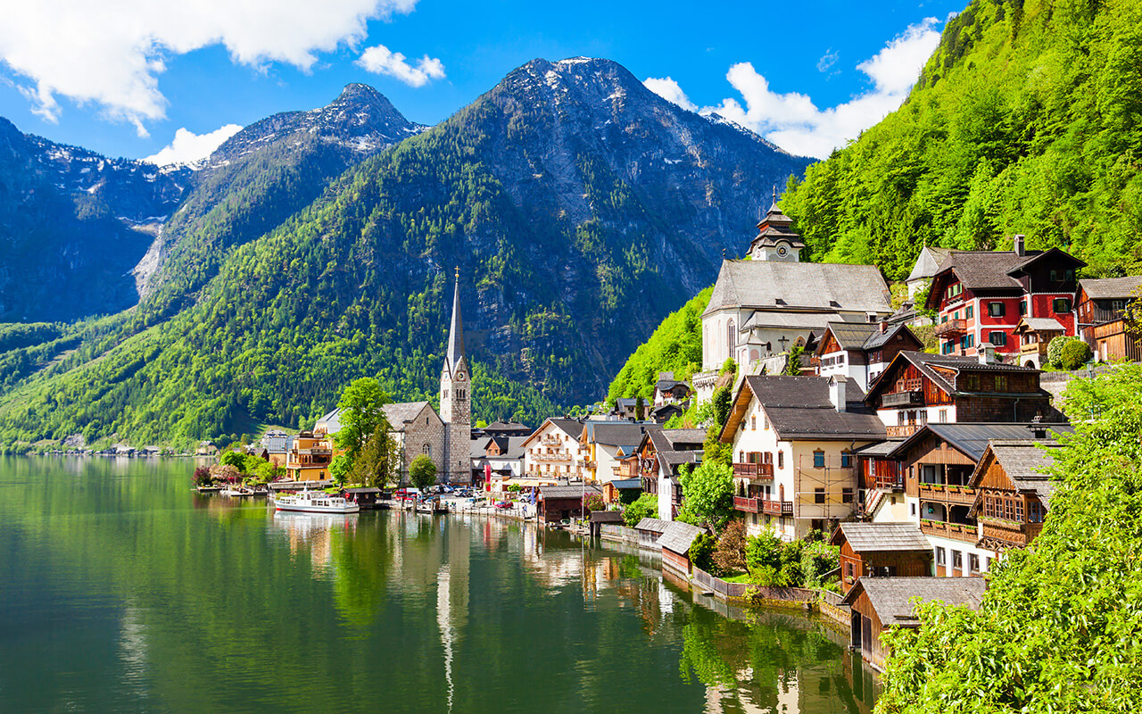 Hallstatt old town, Austria