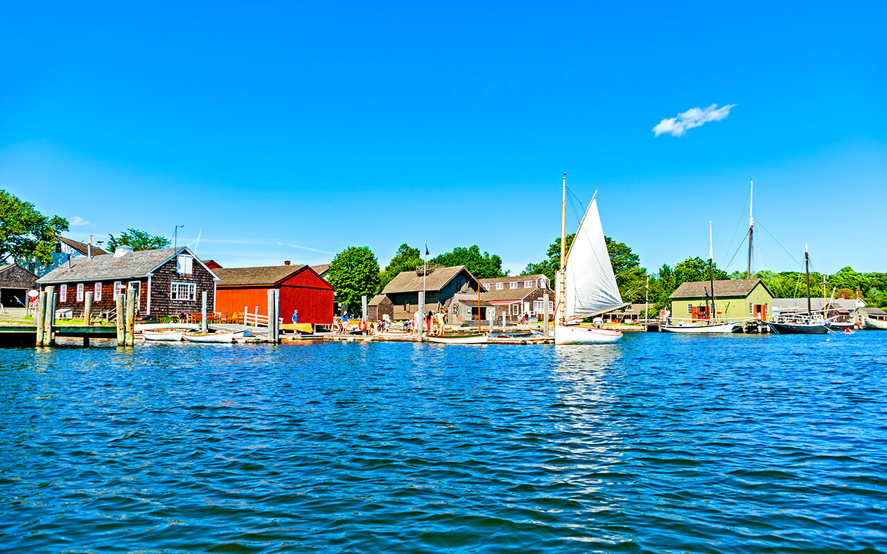 Mystic seaport, Connecticut
