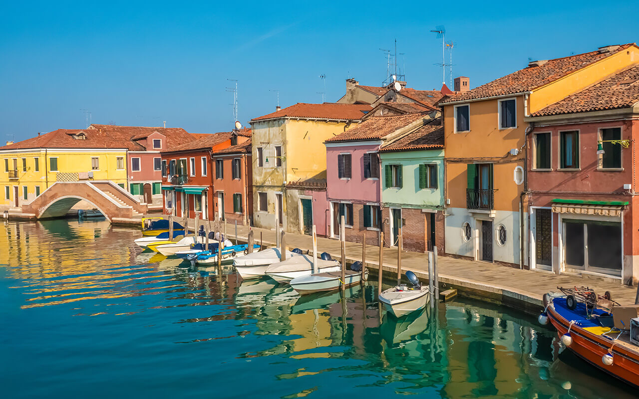 Murano Islands, famous for its glass making, Venice, capital of the Veneto region, a UNESCO World Heritage Site, northeastern Italy