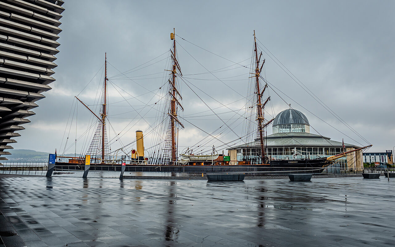 The RRS Discovery in Dundee
