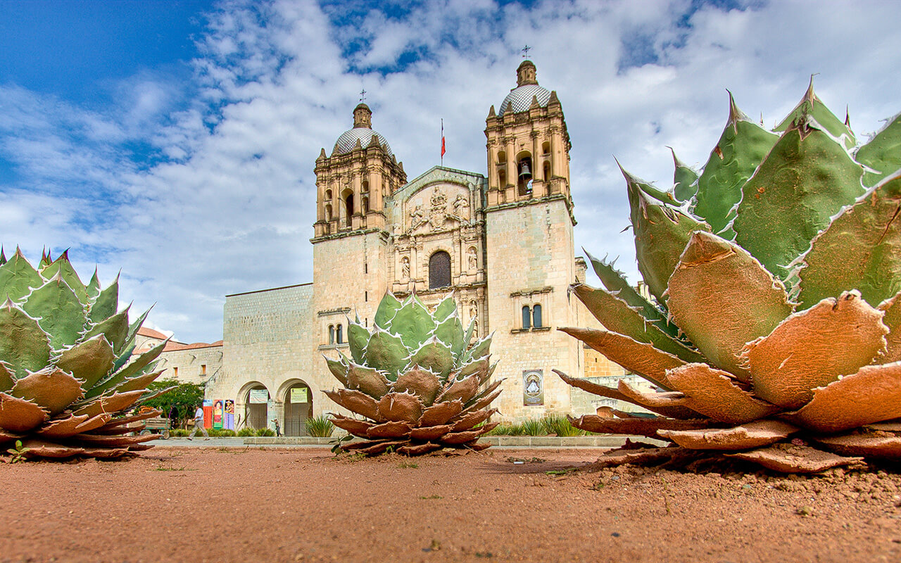 Church in Oaxaca Mexico