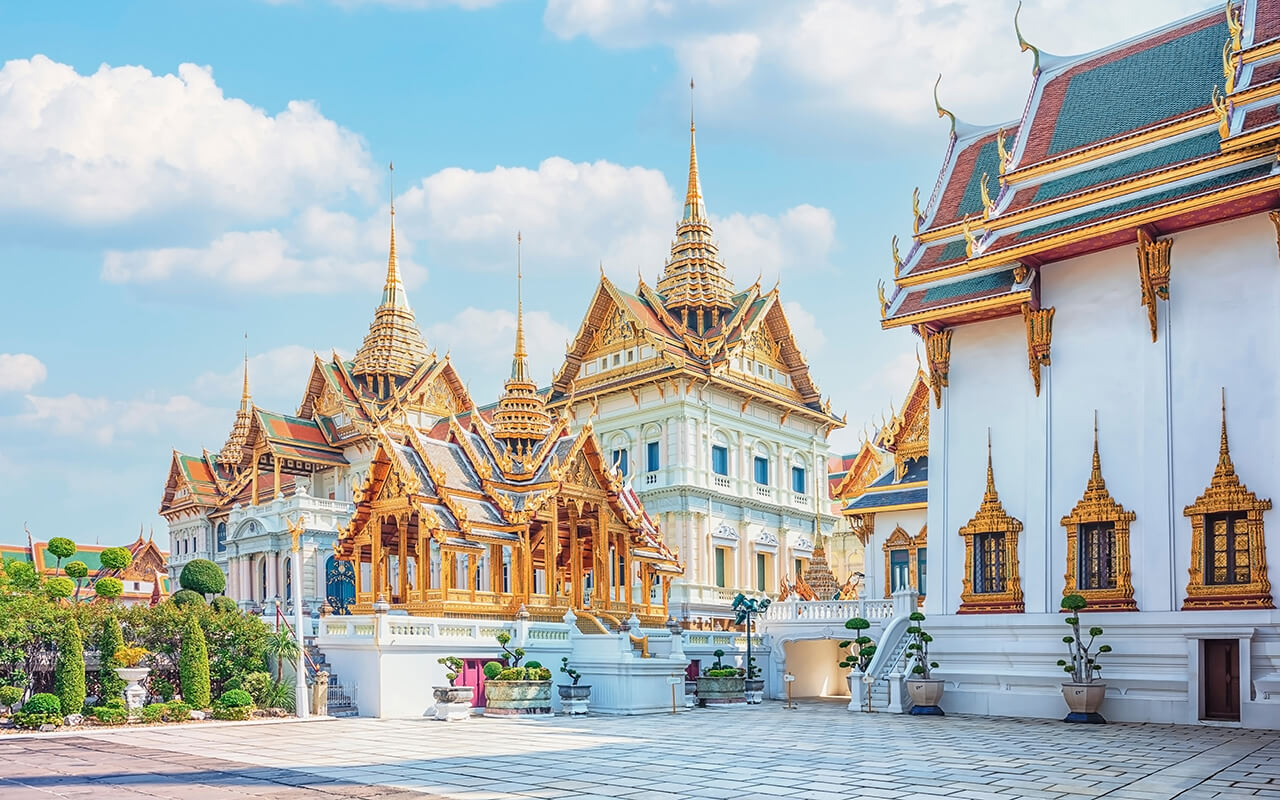 Grand Palace in Bangkok city, Thailand