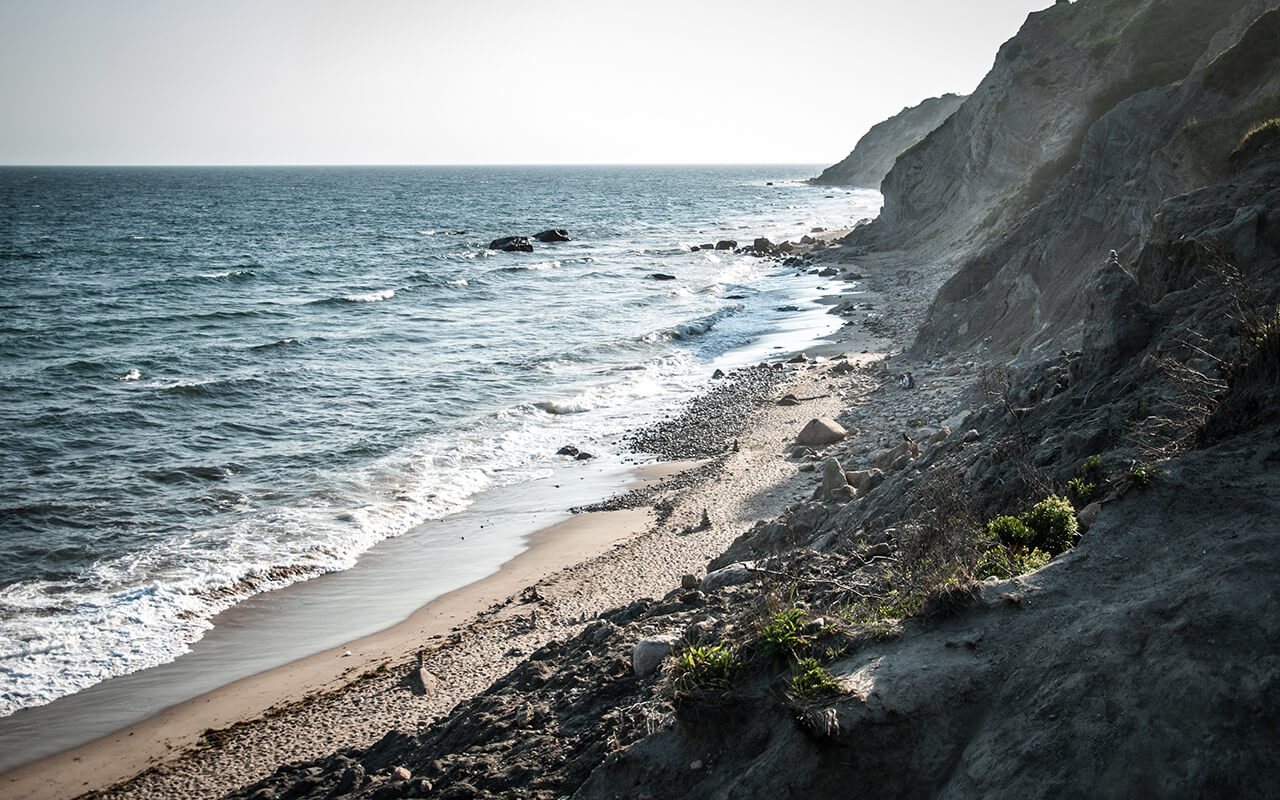 Block Island bluffs, Rhode Island