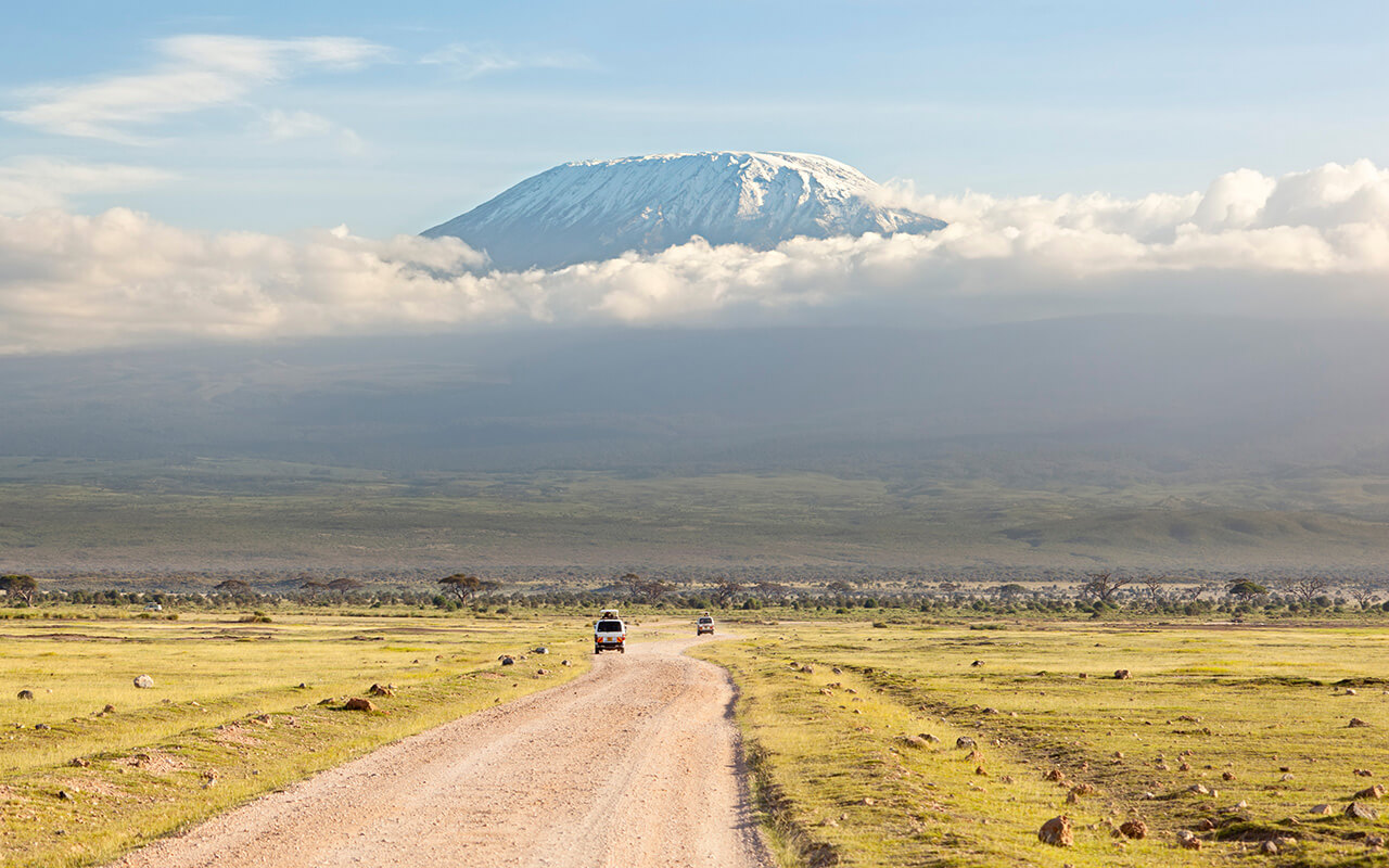 Kilimanjaro with snow cap
