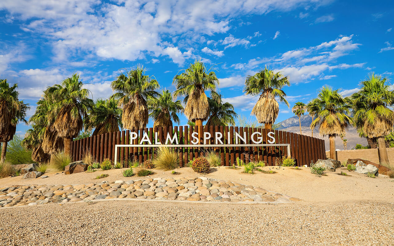 Palm Springs sign