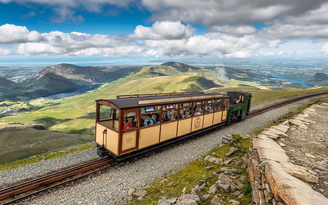 Snowdon Mountain Railway in Wales