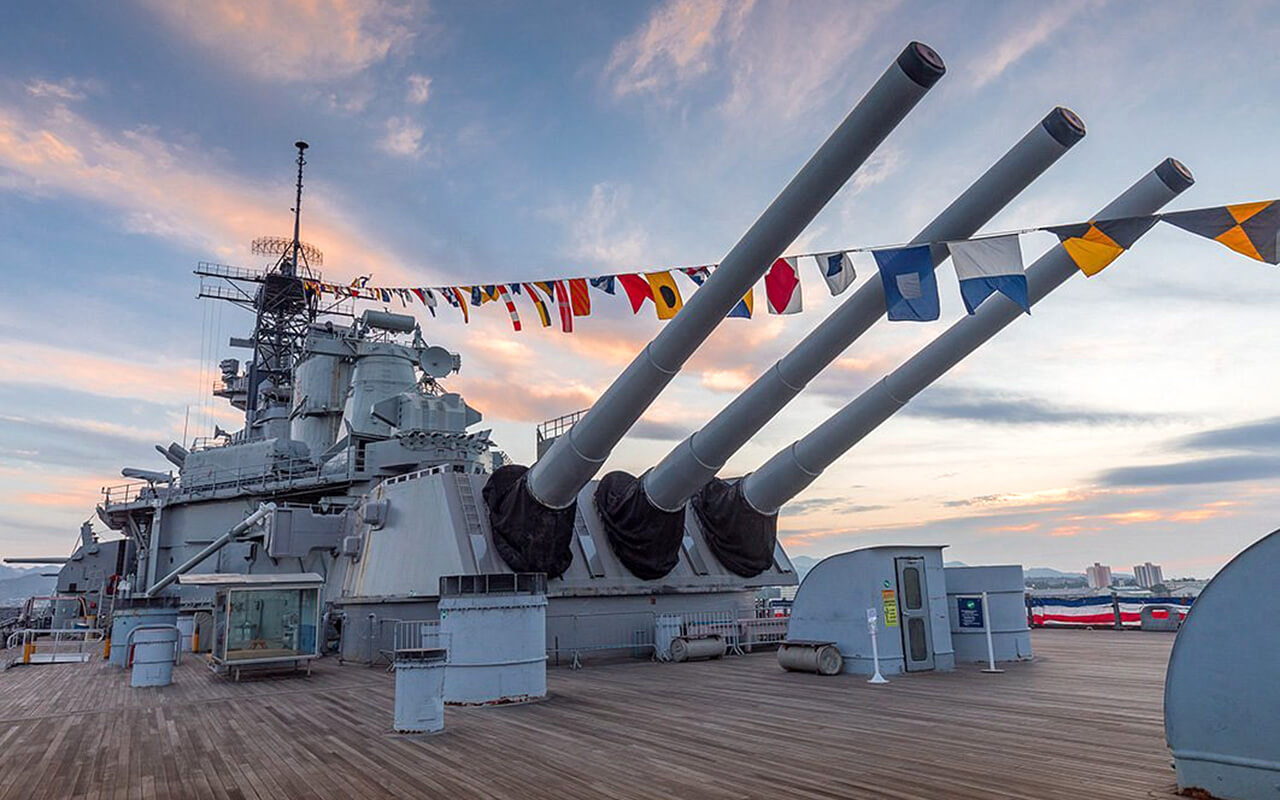 USS Missouri, Hawaii, USA