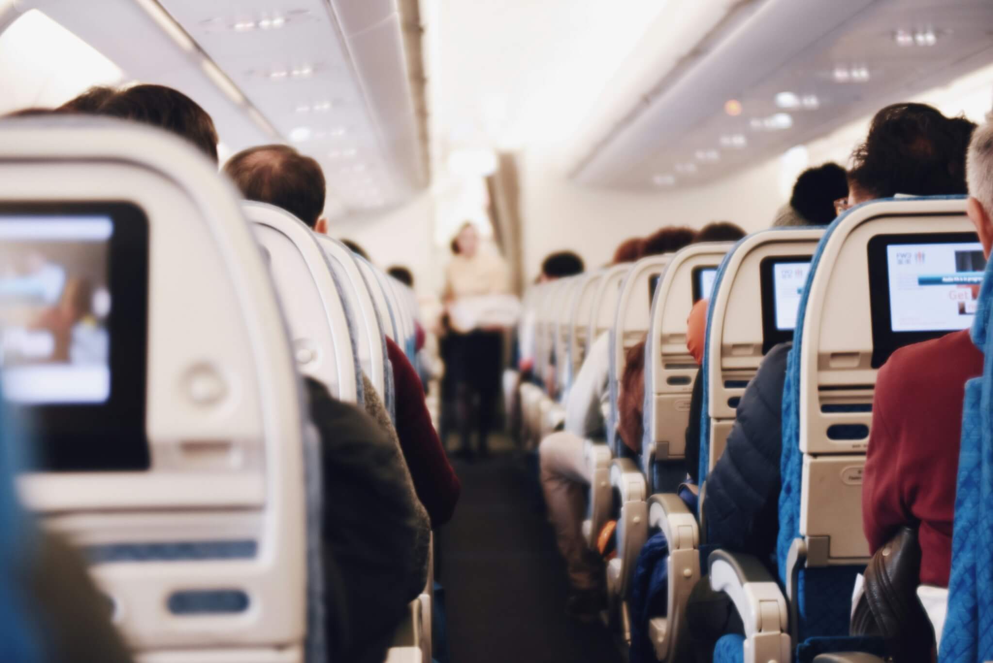 interior of a plane