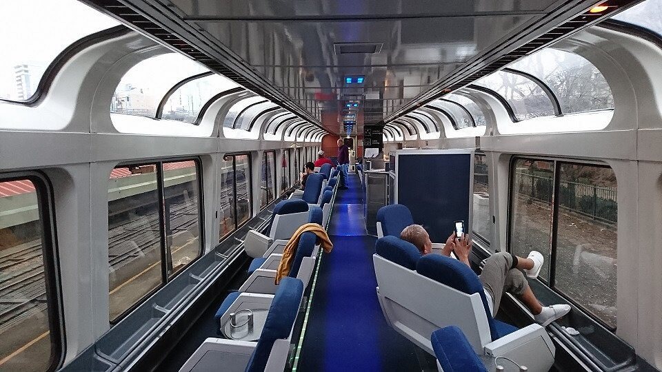 amtrak car