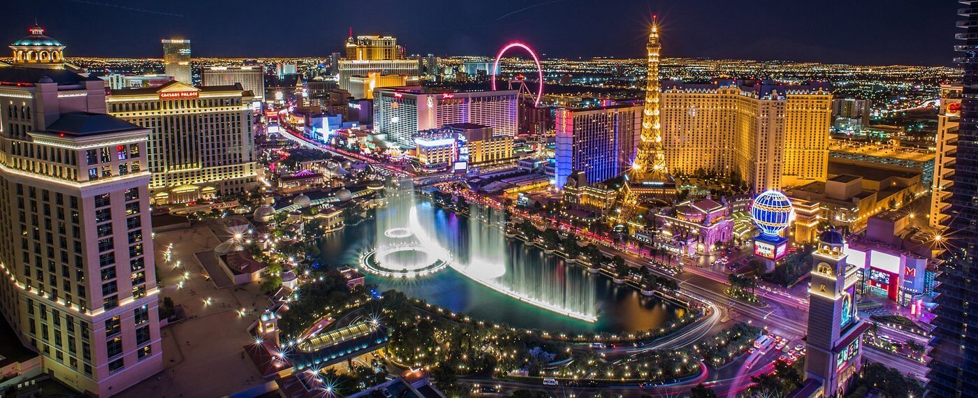 overview of las vegas strip