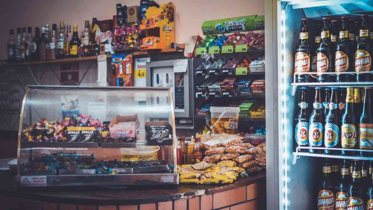 a store with many different types of food and drinks