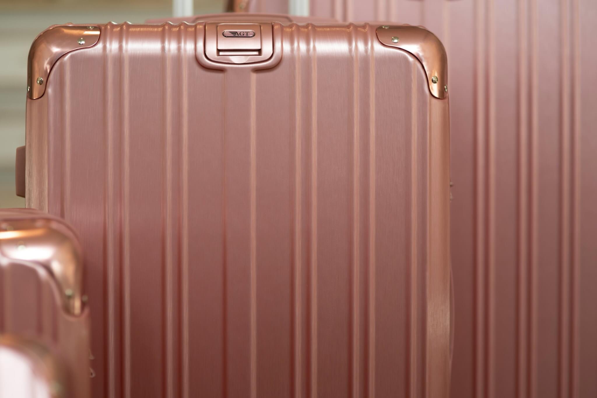 three-piece luggage set