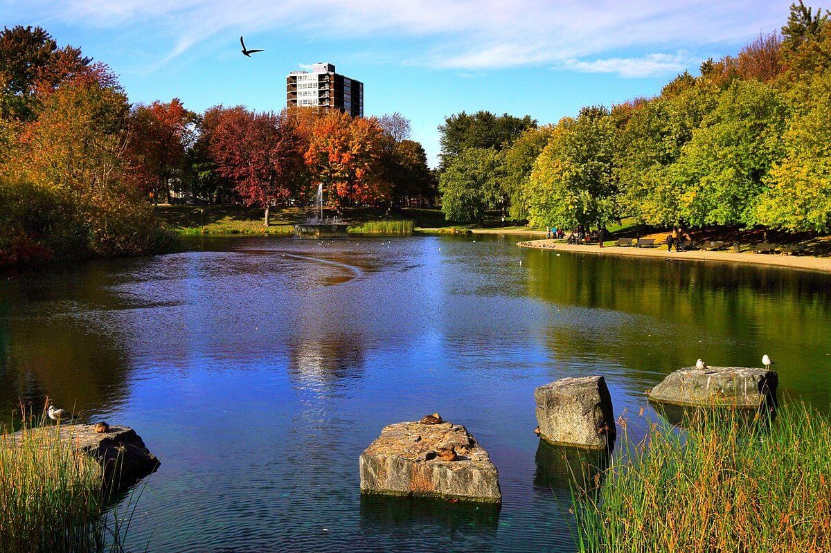 la fontaine park, montreal, quebec