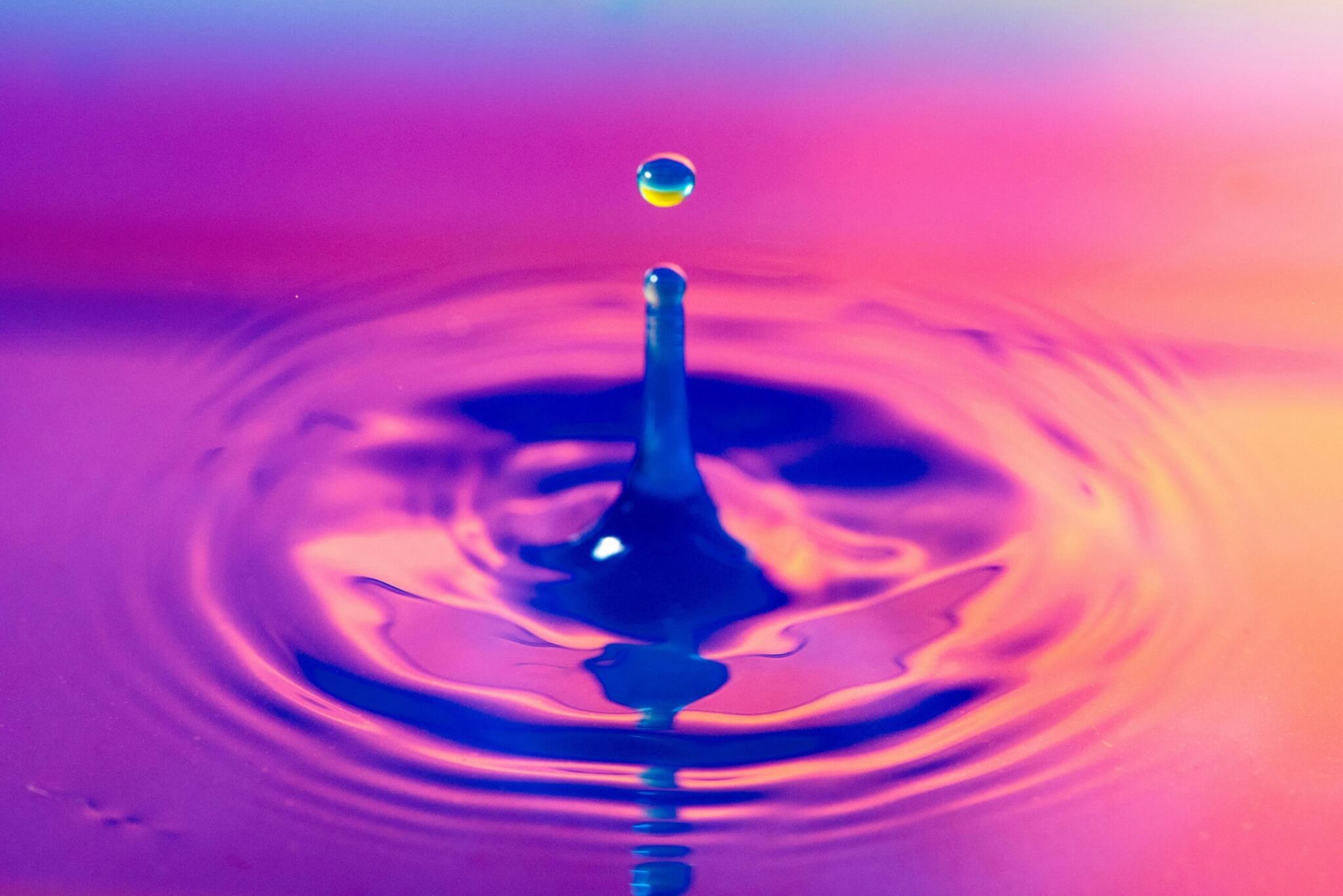 droplet of water