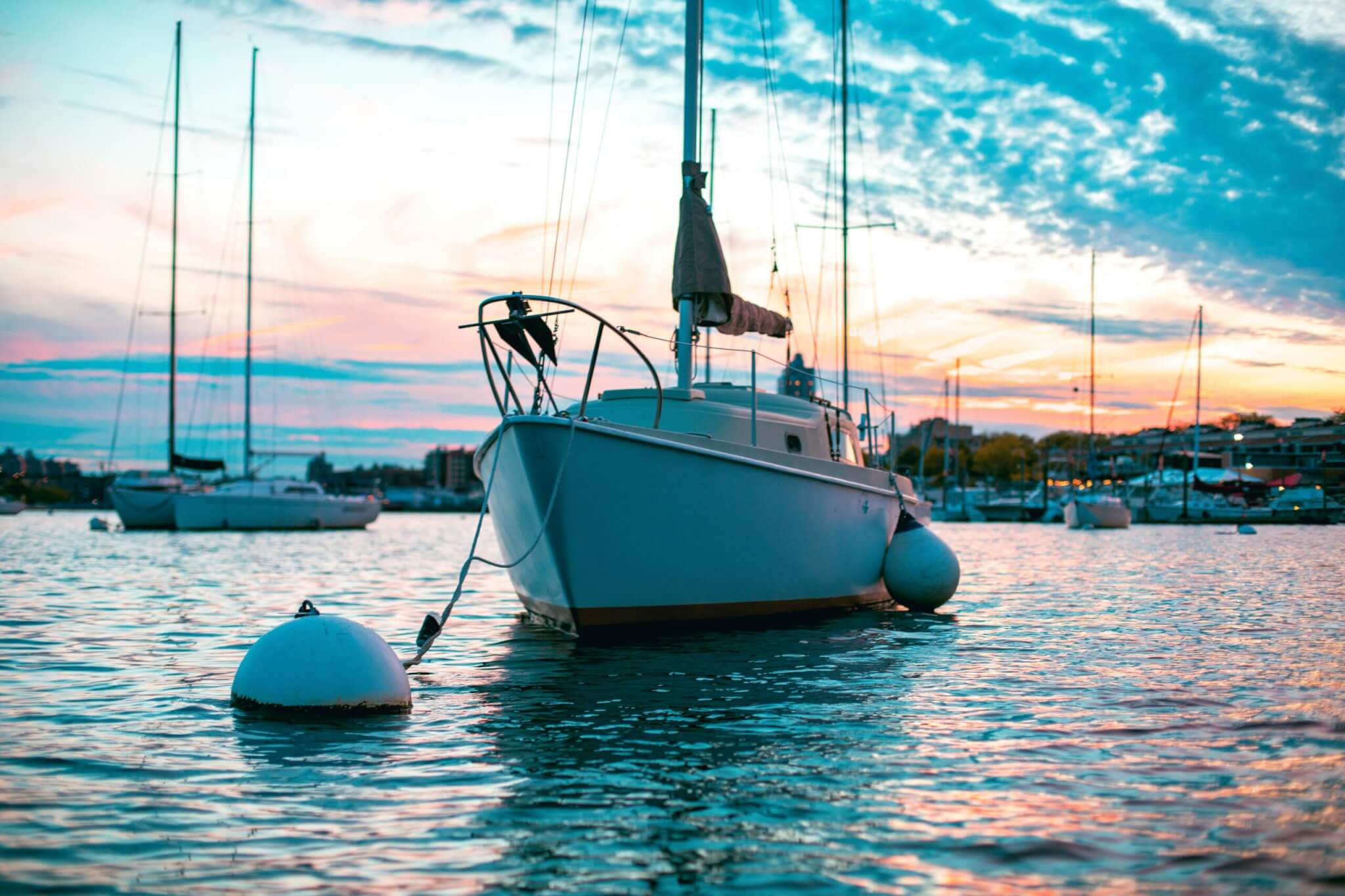 sailboat on the water