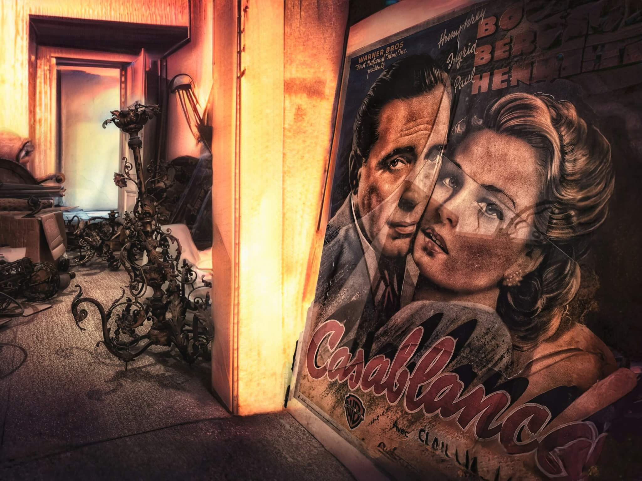 painting of casablanca