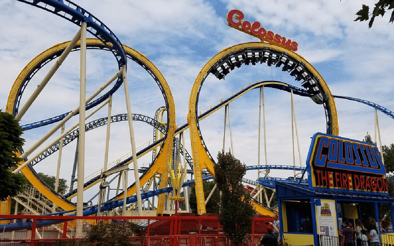 Lagoon Amusement Park in Farmington