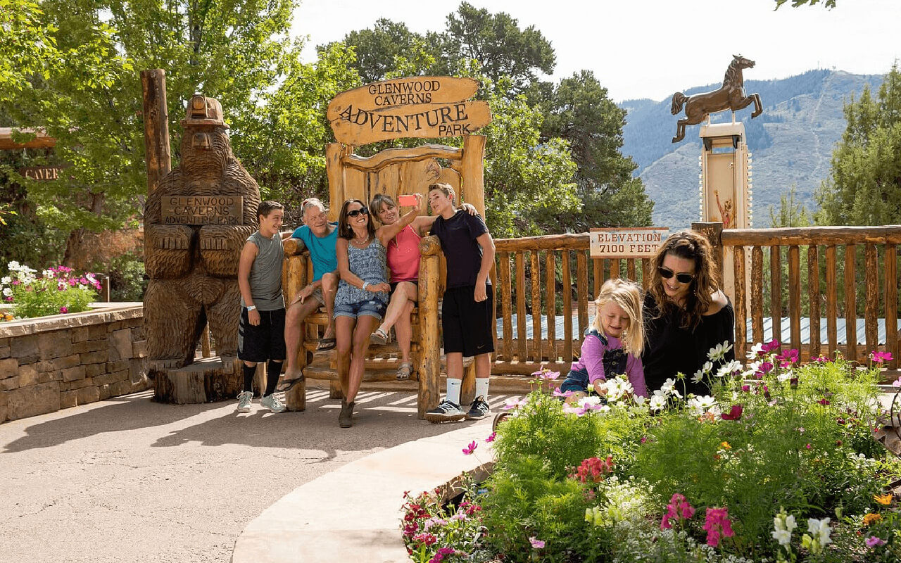 Glenwood Caverns Adventure Park in Glenwood Springs