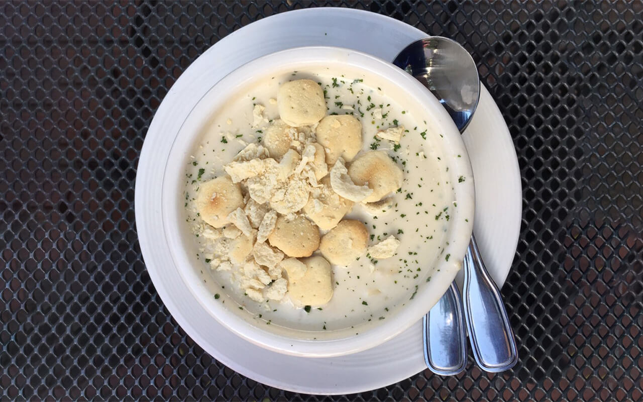 Ned Devine's chowder