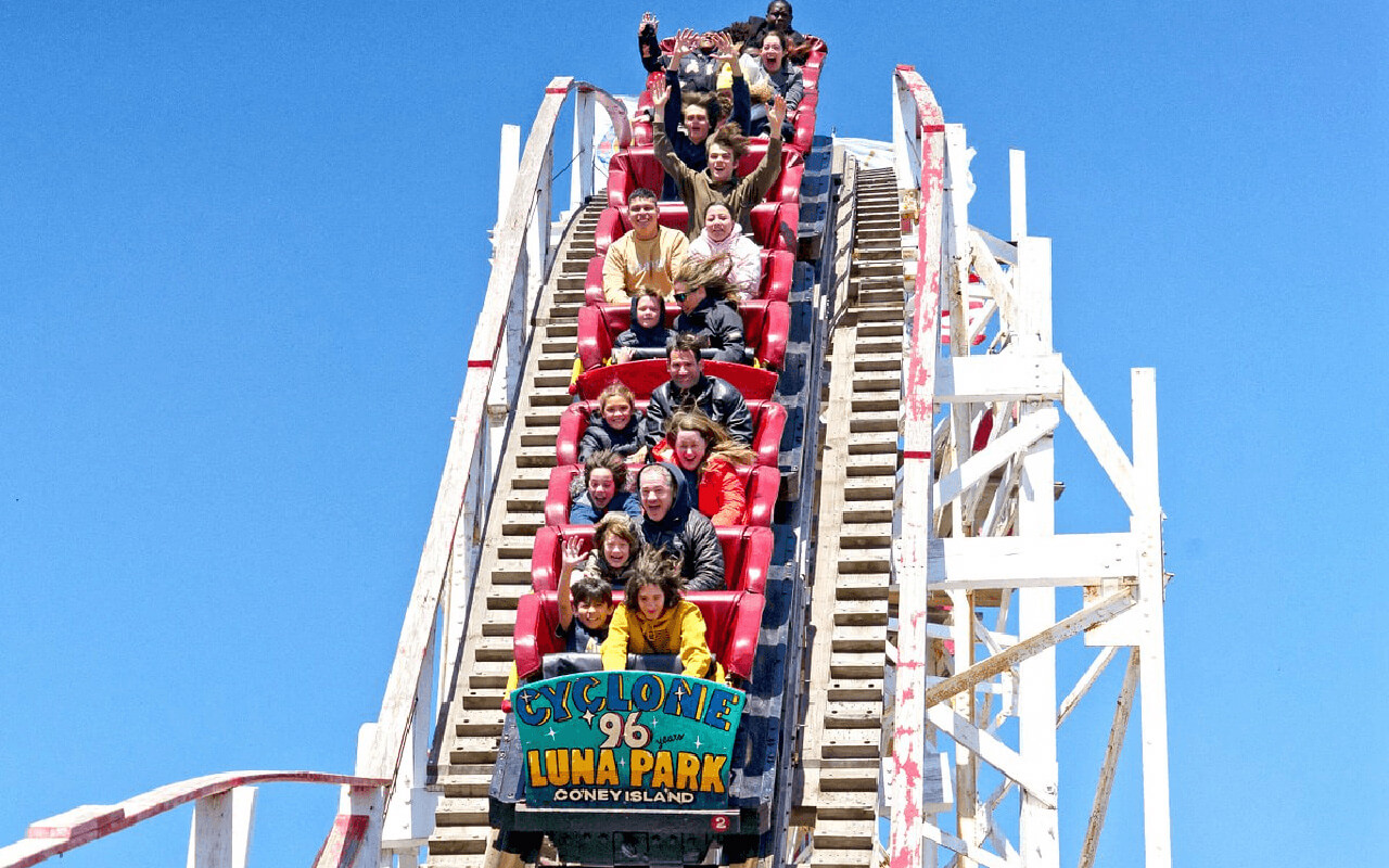 Luna Park at Coney Island in Brooklyn