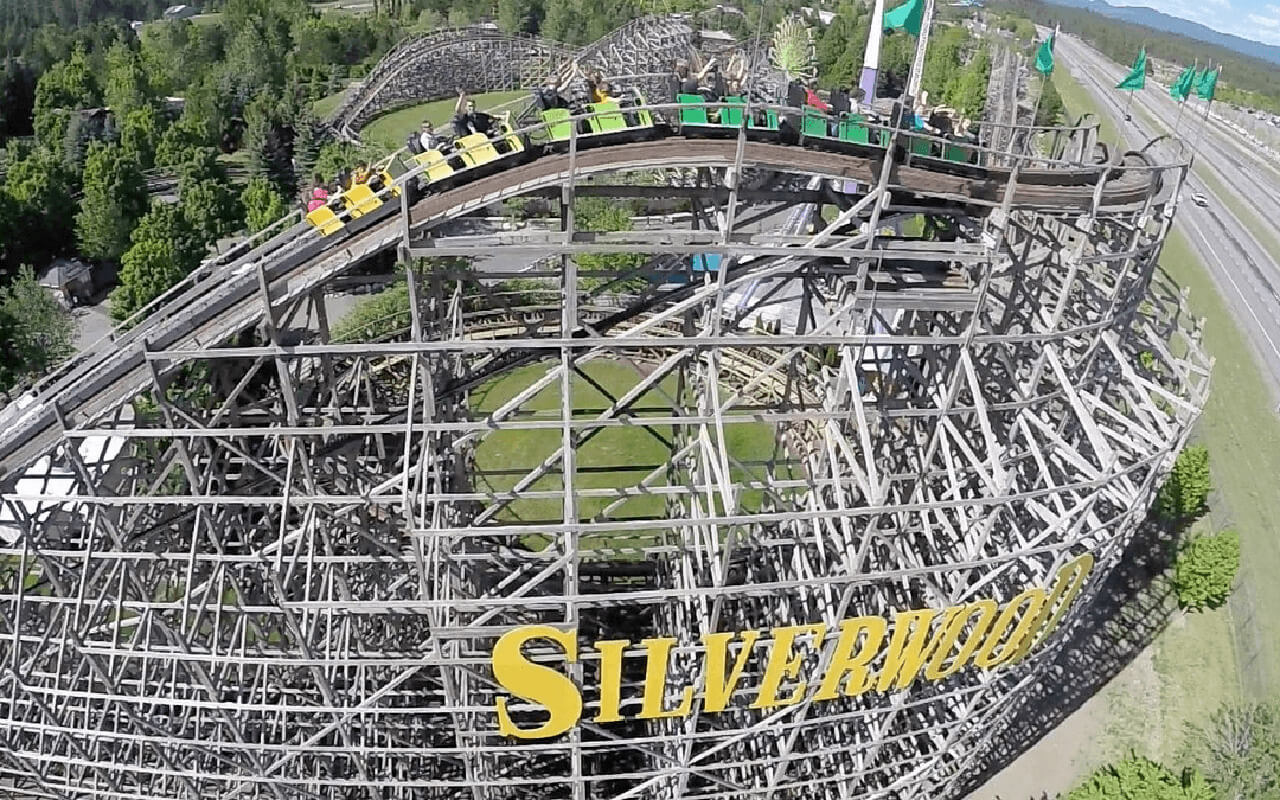 Silverwood Theme Park in Athol