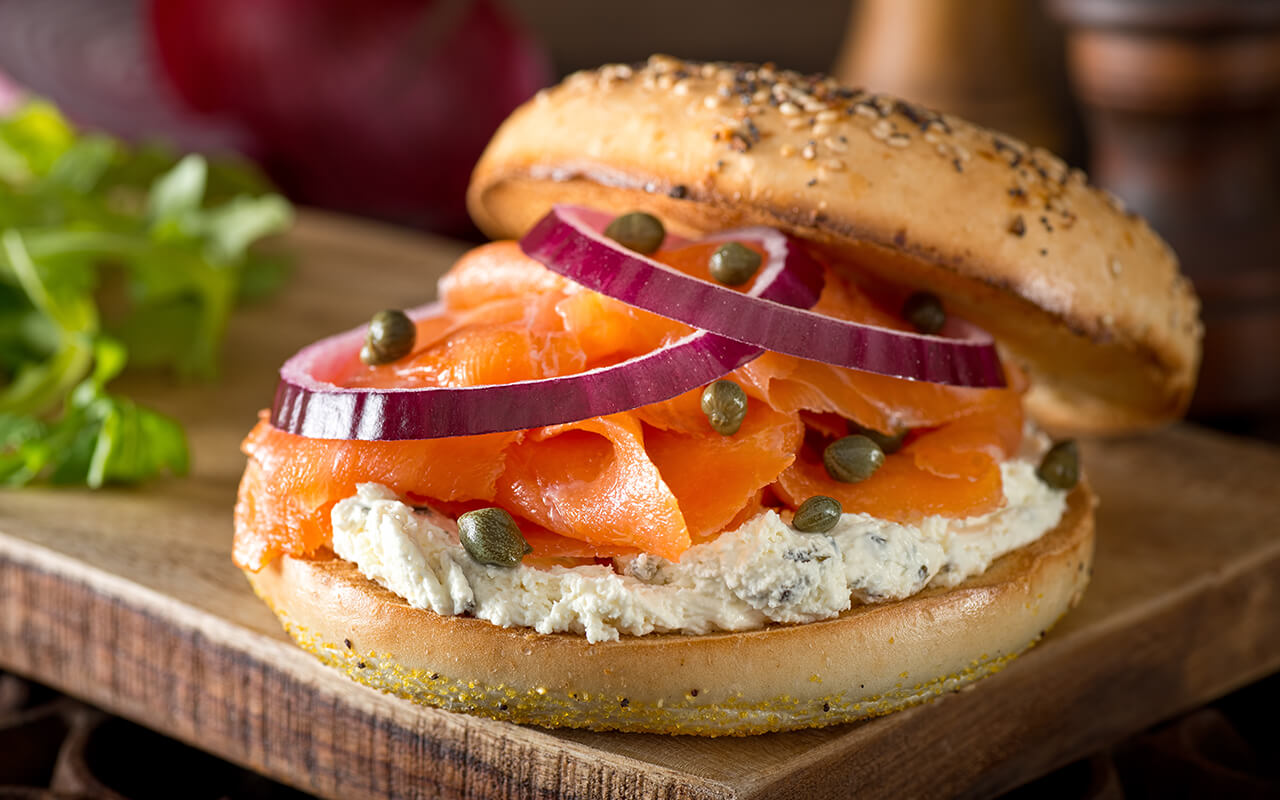 Bagels with Lox