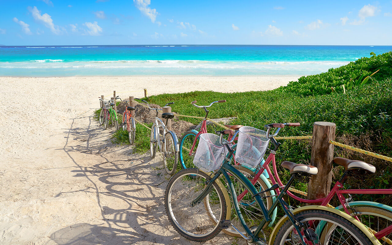 Beach in Tulum, Mexico