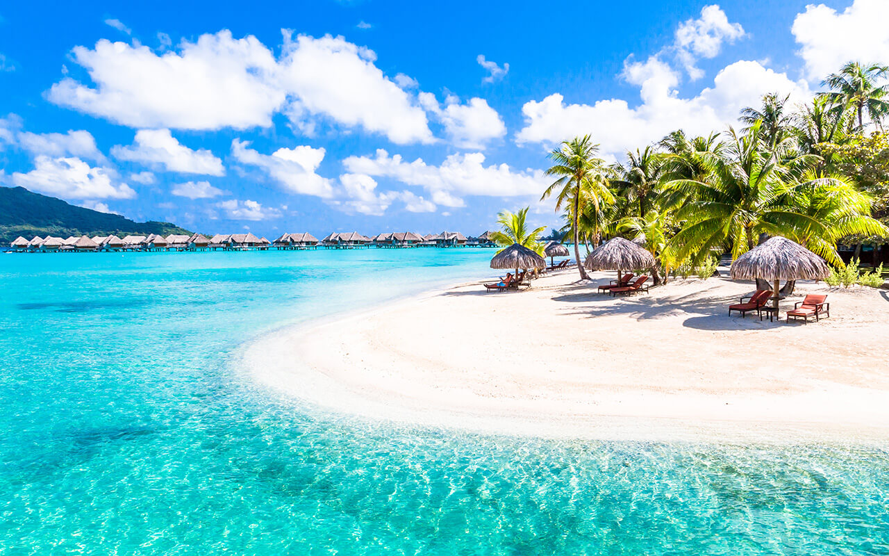 Beach in the Maldives