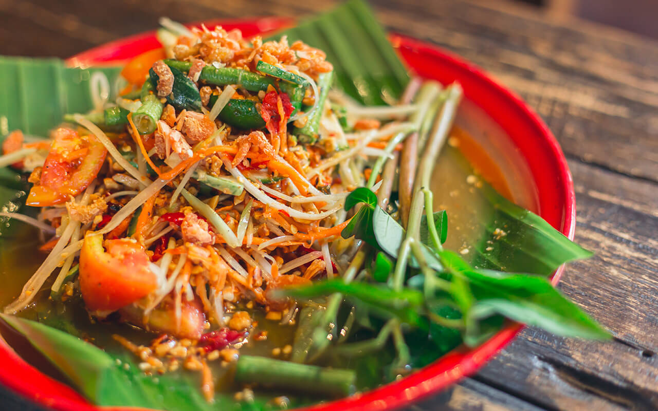 Papaya salad