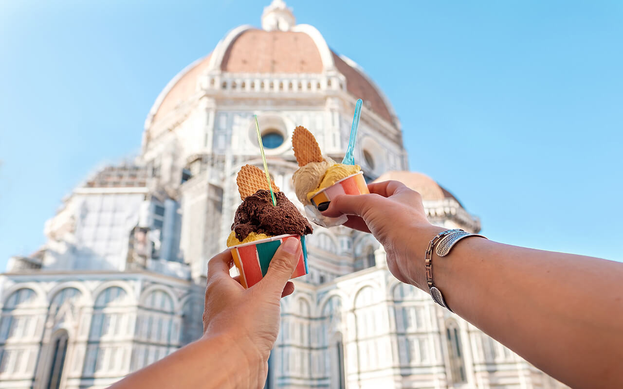 Gelato in Italy