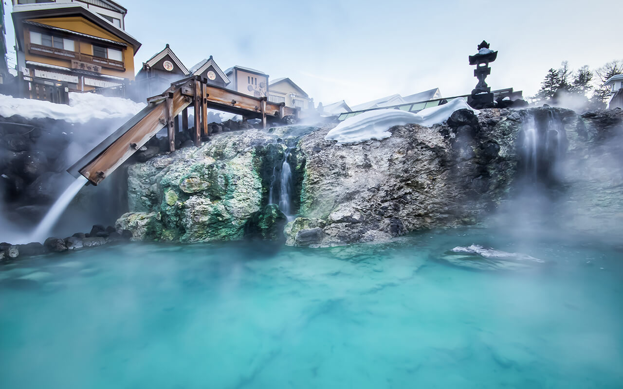 Japanese hot springs