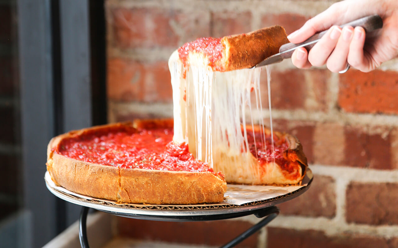 Deep-Dish Pizza