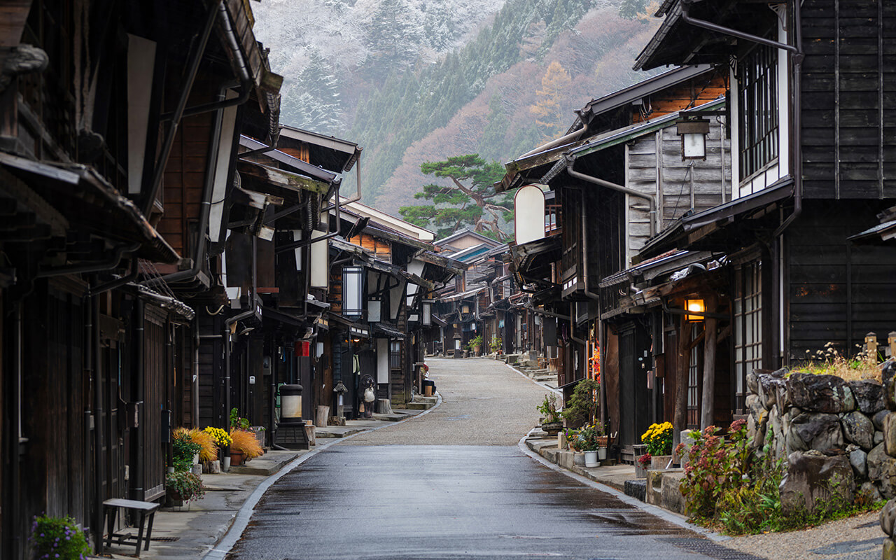 Rural Japanese street