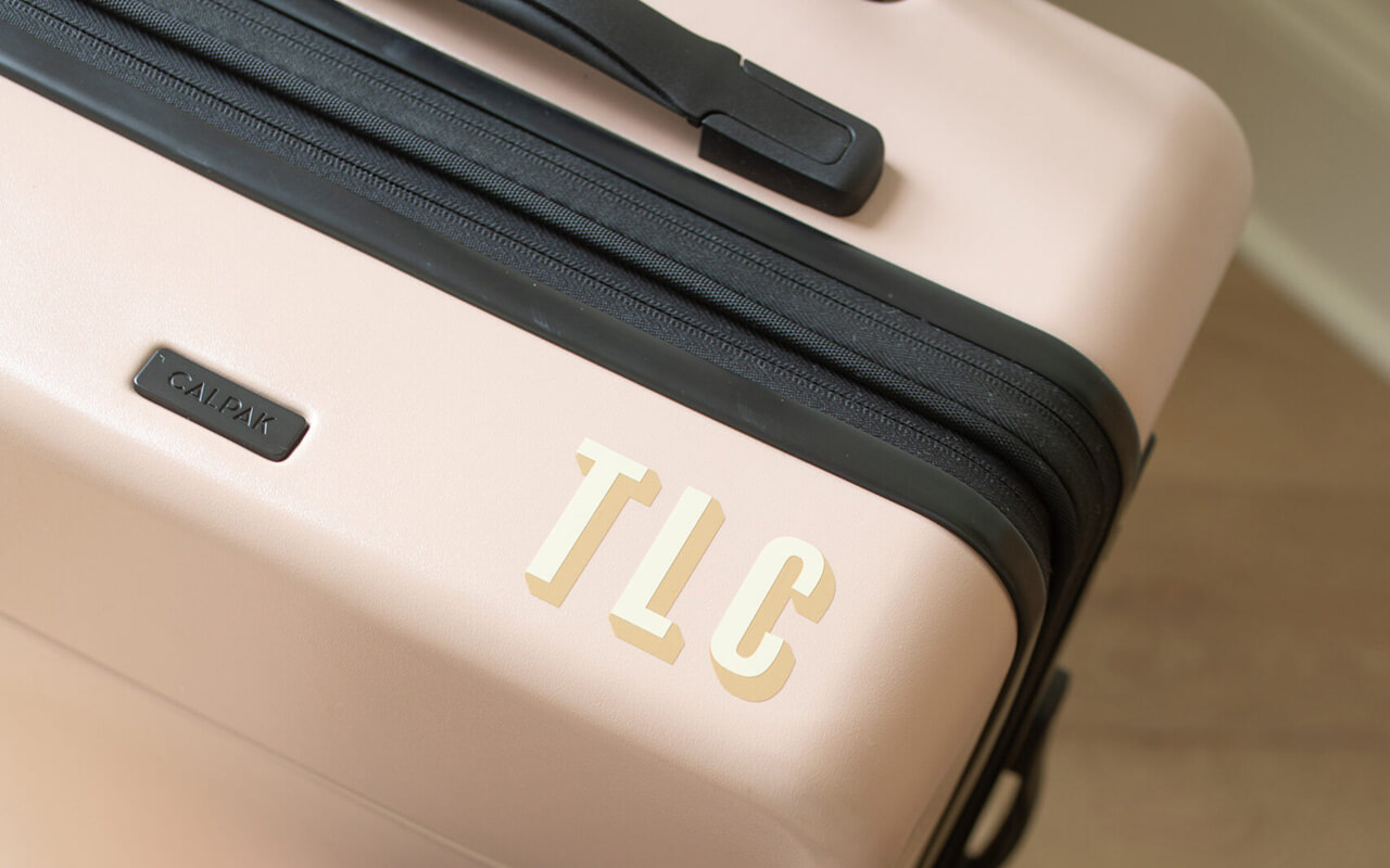 Bold Luggage Monogram