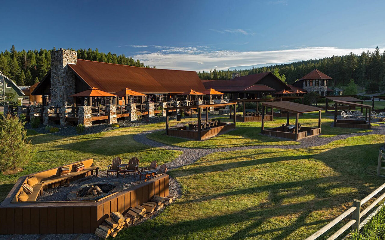 The Resort at Paws Up in Greenough, Montana