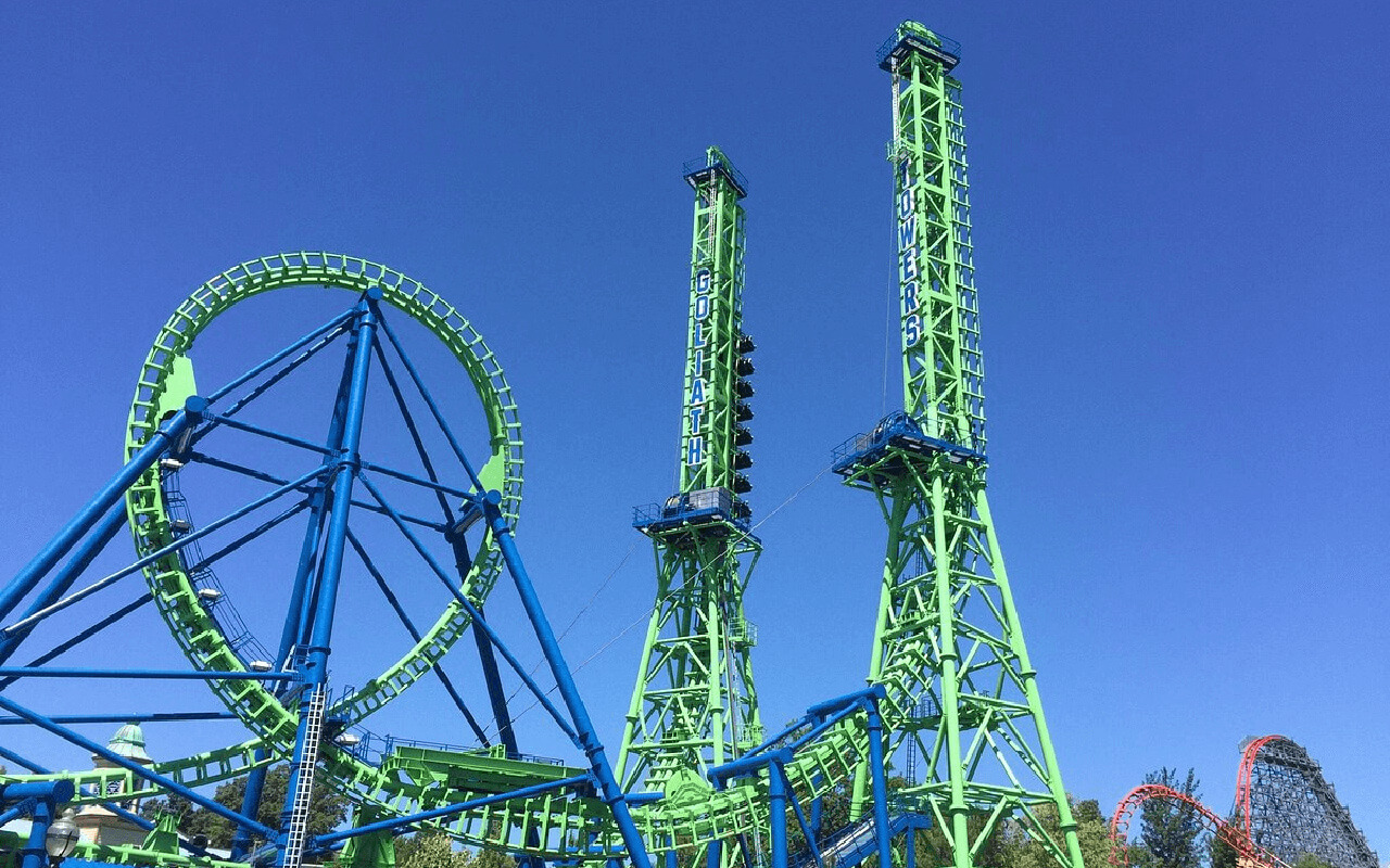 Six Flags New England in Agawam